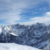 Slovinsko 2. den - Mojstrovka na lyžích